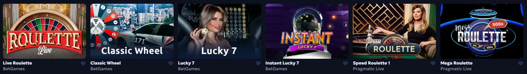 Casper Bets Casino Live-Casino